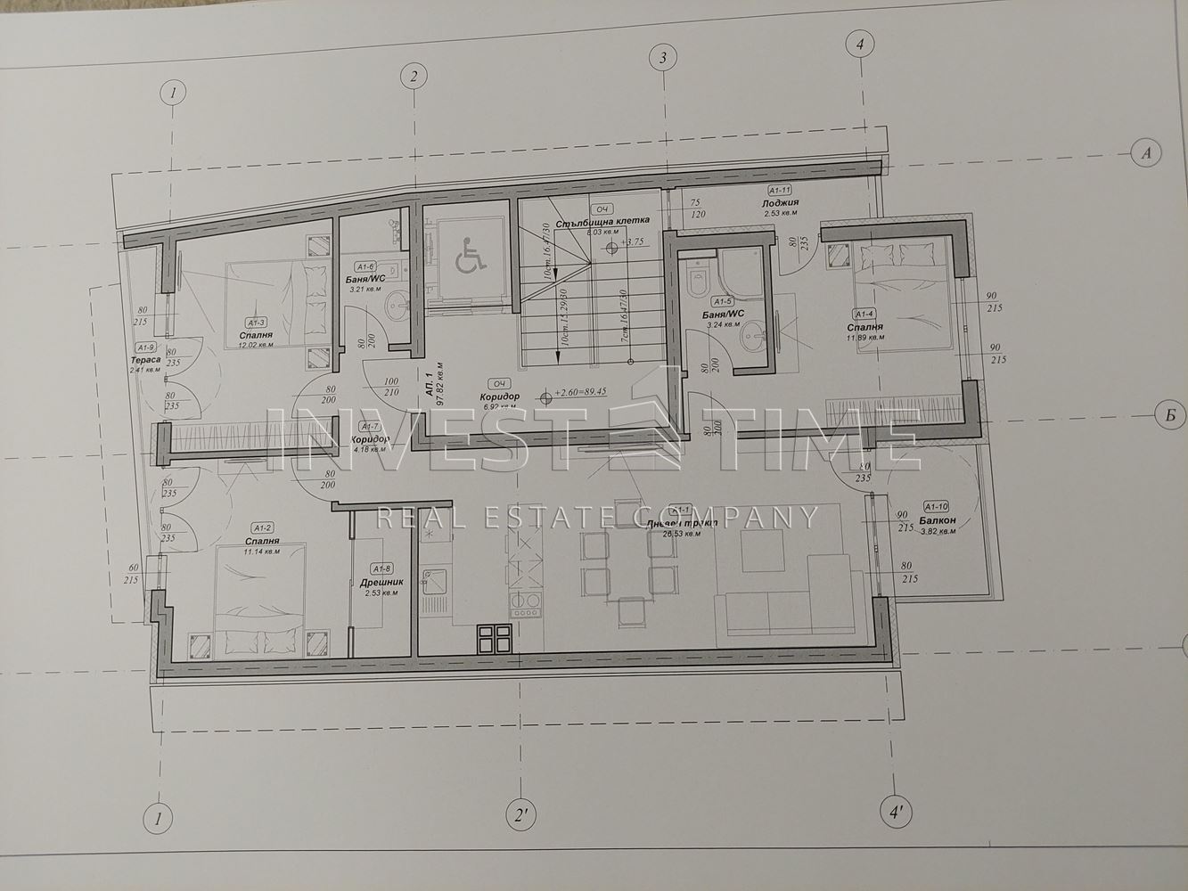 Апартамент с три спални и паркомясто. - Агенция за недвижими имоти Варна - Invest Time, имот 3